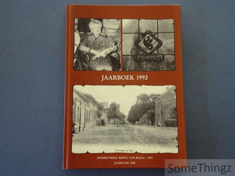Coll. - Heemkundige Kring van Malle. Jaarboek 1992.
