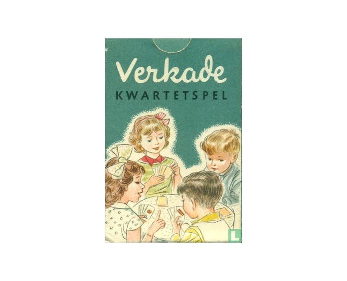 VERKADE - Verkade kwartetspel (groene kaarten)