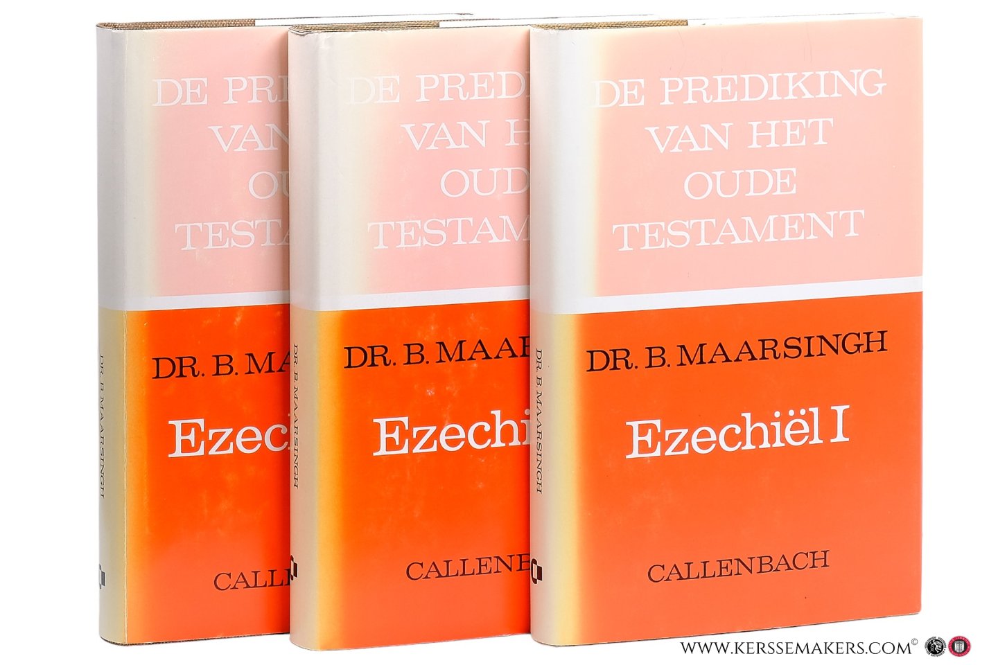 Maarsingh, B. - Ezechiël I, II & III [ 3 volumes ].