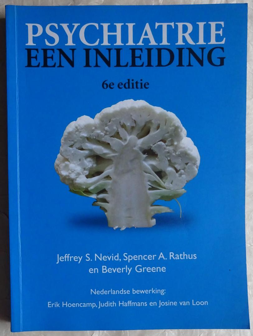 Nevid, Jeffrey S. / Spencer A. Rathus / Beverley Greene - Psychiatrie, een inleiding. 6e editie + cd-rom [ isbn 9789043015035 ]