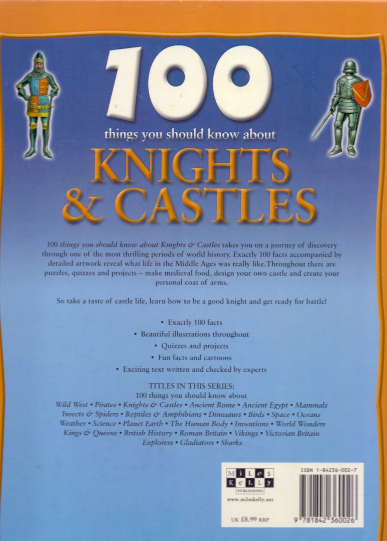 Walker, J. (ds1244) - 100 things you should know about knights & castles