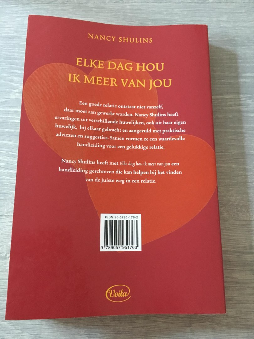 Shulins, N. - Elke dag hou ik meer van jou