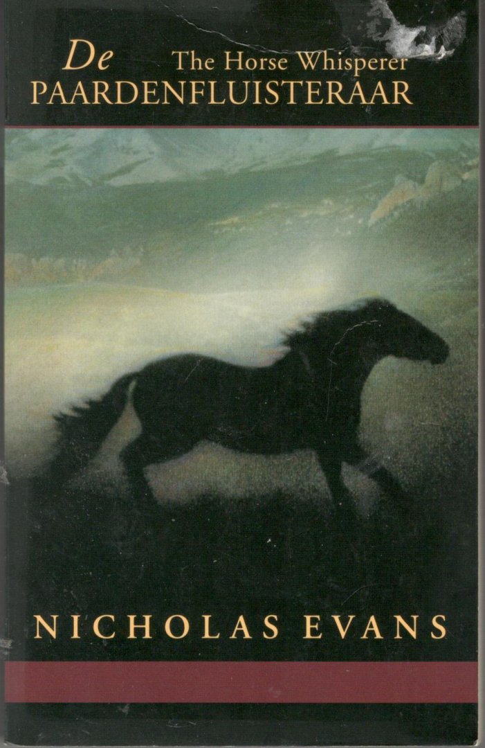 Evans, Nicholas - De paardenfluisteraar (oorspr. titel: The Horse Whisperer)