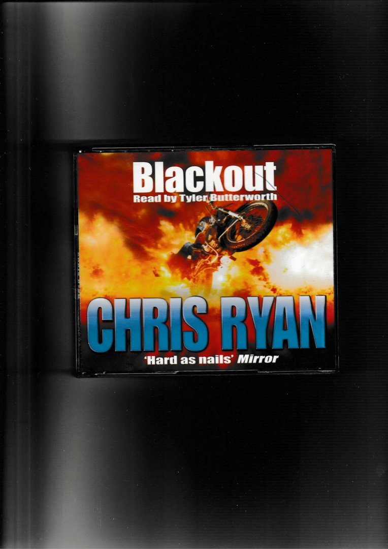 Ryan, Chris - Blackout.  (audiobook - 3 cd's)