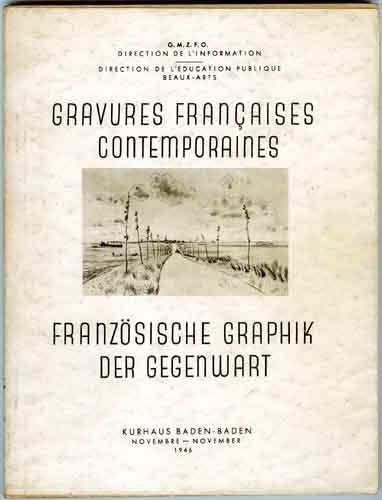  - Gravures Francaises contemporains