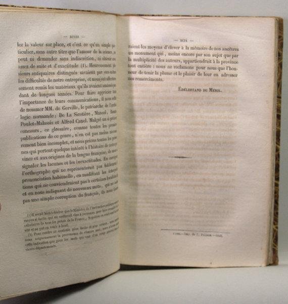 Édélestand, MM & Alfred Duméril. - Dictionnaire du Patois Normand.