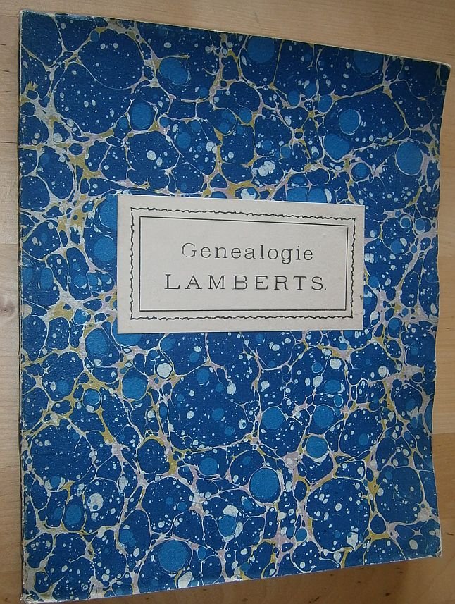 Genealogie - Genealogie Lamberts