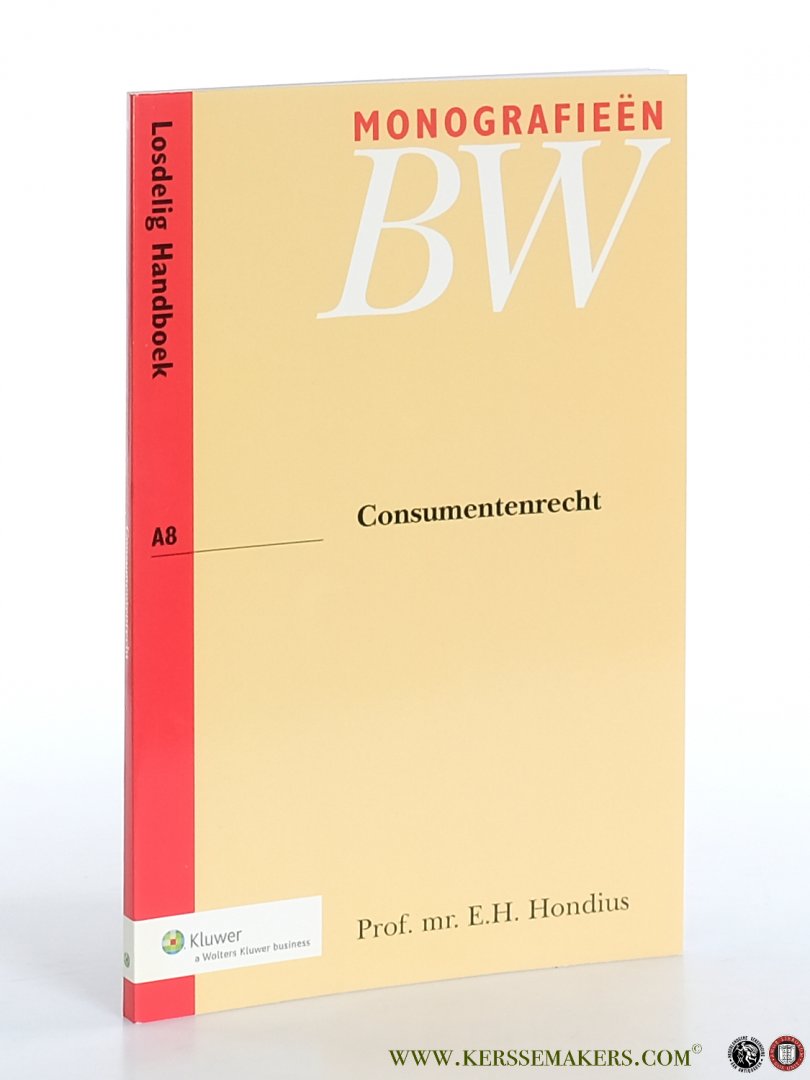Hondius, E.H. - Consumentenrecht. Tweede druk.
