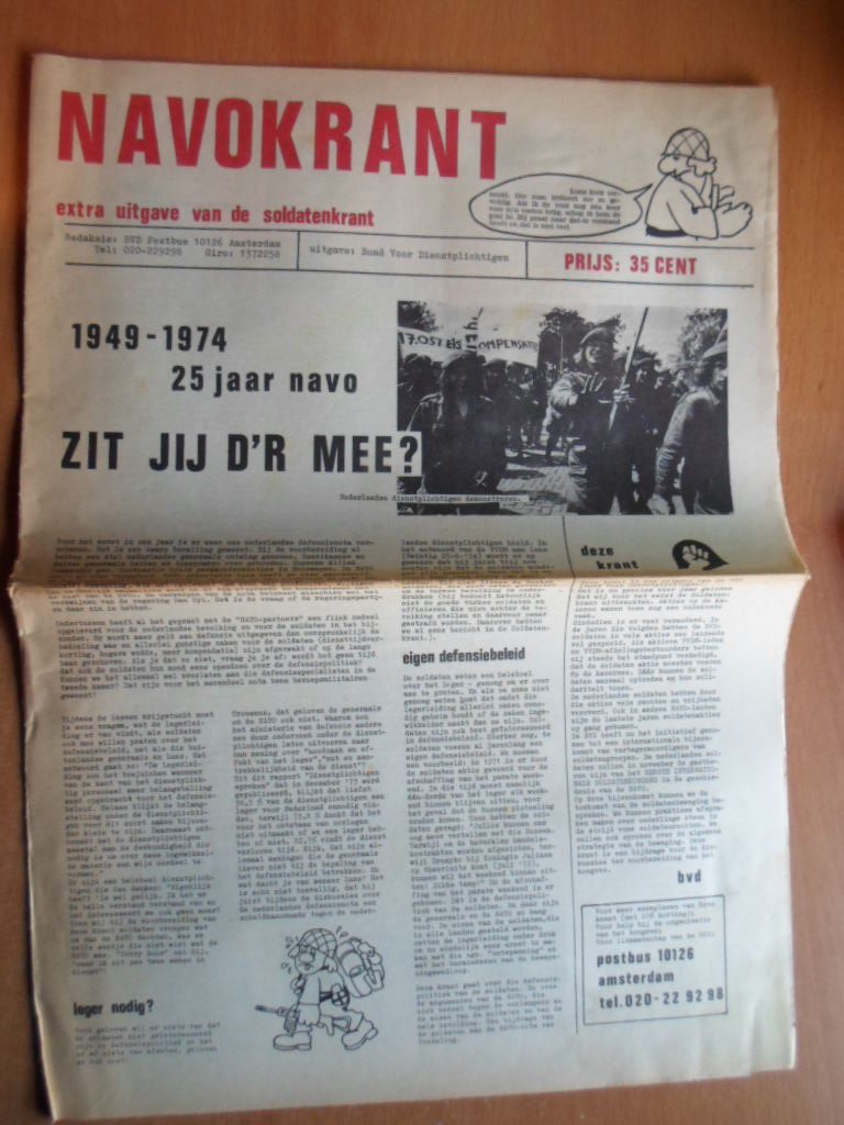  - Navorskrant, Extra uitgave van de soldatenkrant