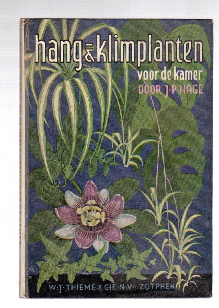 Hage, J.P. - Hang & Klimplanten voor de kamer