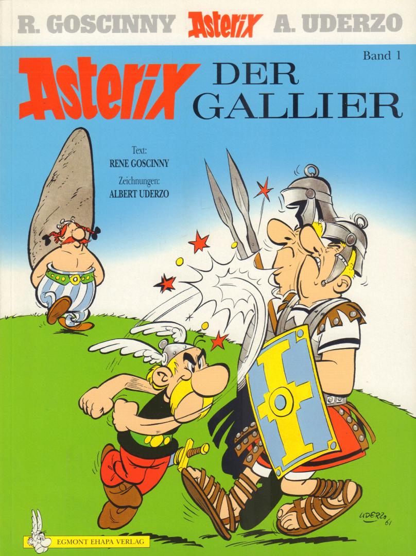 Goscinny / Uderzo - Asterix Band 01, Asterix Der Gallier, softcover, gave staat
