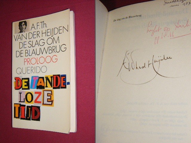 A.F.Th. van der Heijden - De Slag om de Blauwbrug [Gesigneerd]