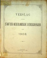 Collectief - Verslag van den staat der Nederlandsche Zeevisscherijen over 1908