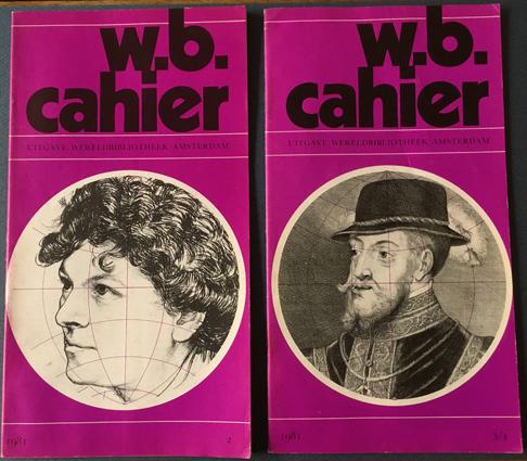 W.B. CAHIER. - W.B. Cahier 1981.  Nrs: 2 en 3/4.