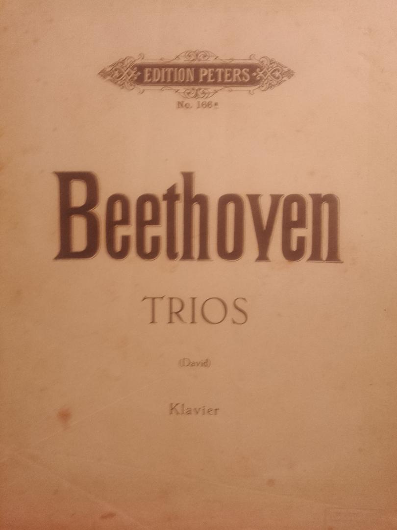 Beethoven - Trios (piano, viool, cello)
