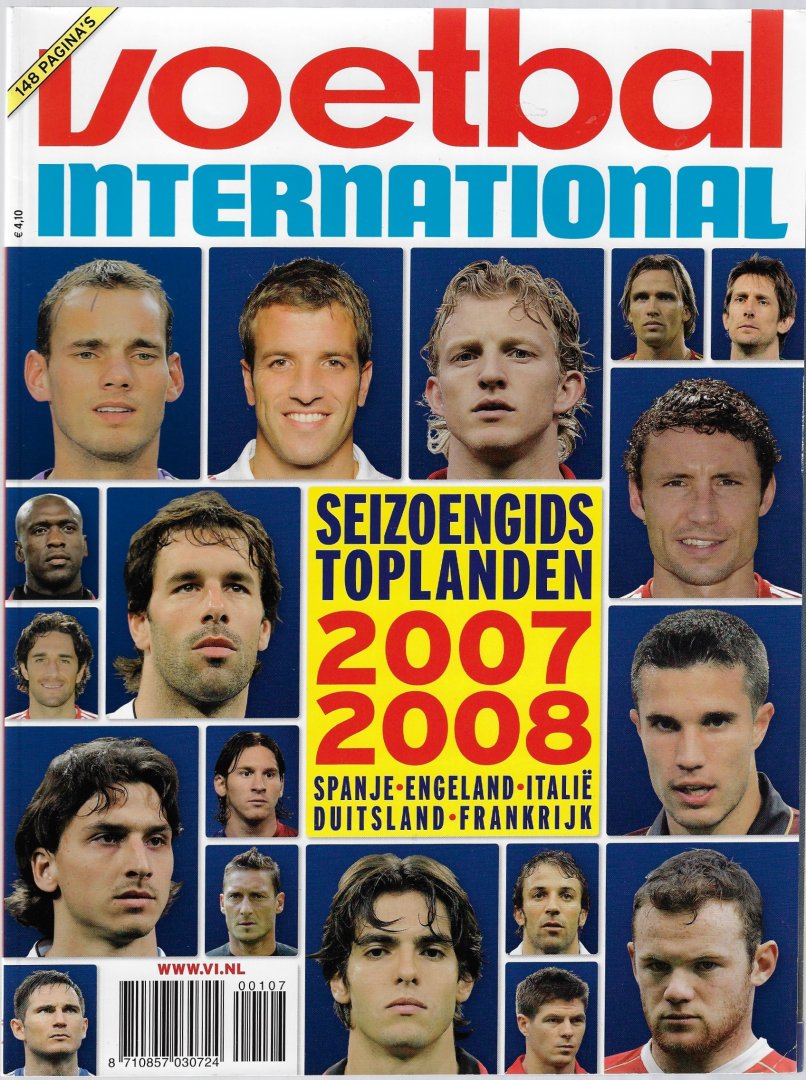 Diverse - Voetbal International Seizoengids Toplanden 2007 - 2008