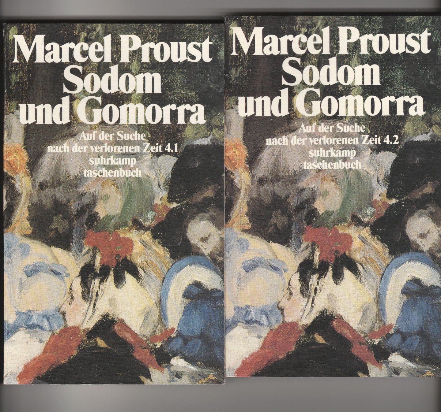 Proust, Marcel - Sodom und Gomorra, auf der Suche nach er verlorenen Zeit. 4.1 und 4.2