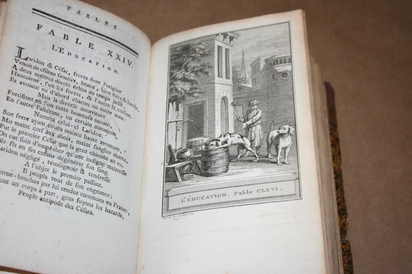 J. de La Fontaine - Fables Choisies Mises en Vers par J. de La Fontaine - Tome IV, V & VI