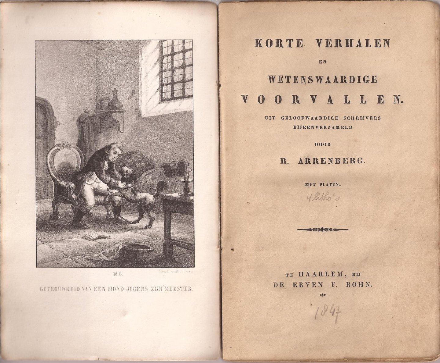 Arrenberg, R. - Korte verhalen en wetenswaardige voorvallen uit geloofwaardige schrijvers bijeenverzameld