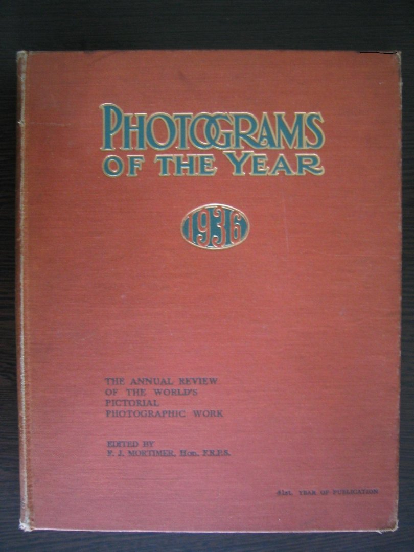 Mortimer, F.J. - Photograms of the year 1936