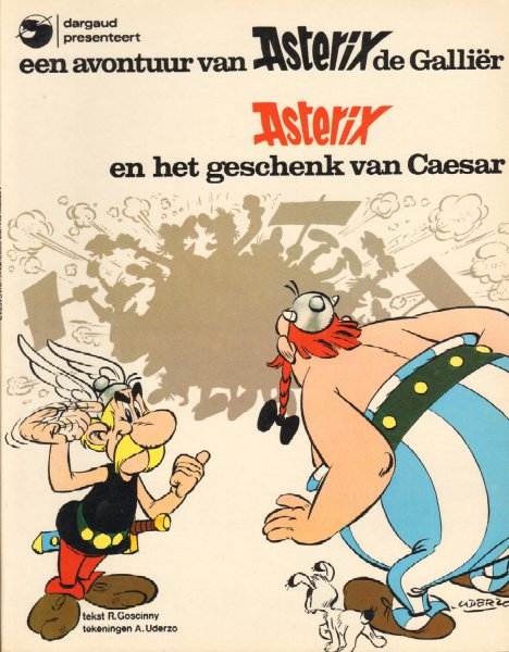 Gosginny, R. en A. Uderzo - Asterix en het Geschenk van Caesar, softcover, goede staat