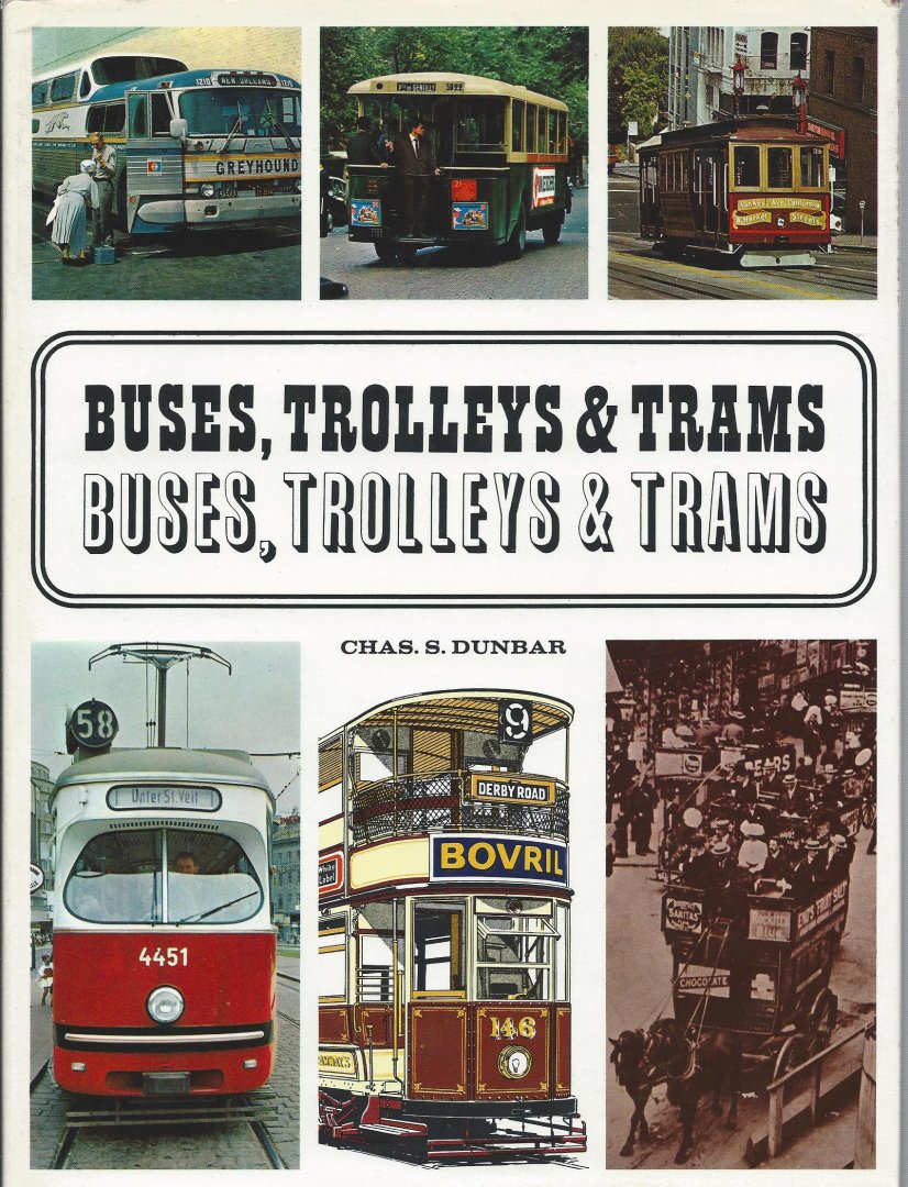 Dunbar .Chas.S - buses,trolleys&trams