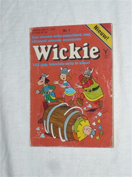 Onbekend - Nr 1: Wickie. 192 pag. televisie-strip in kleur