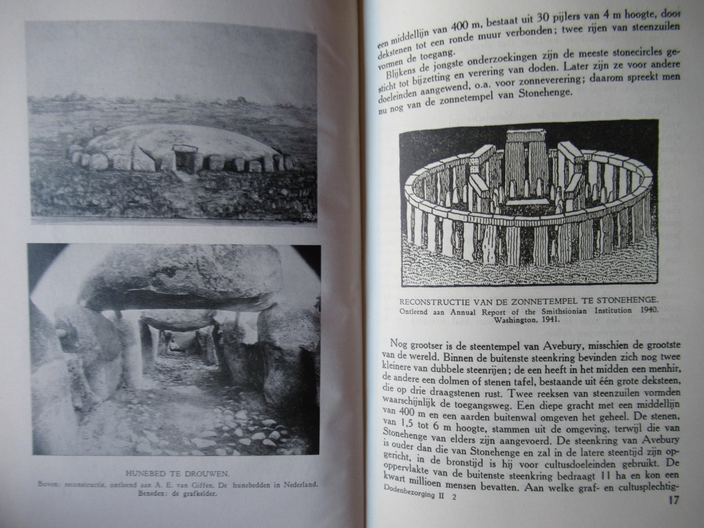 Fahrenfort, Prof. Dr. J.J. - Graft, van der Dr. C.C. - Dodenbezorging en cultuur, 2 delen.