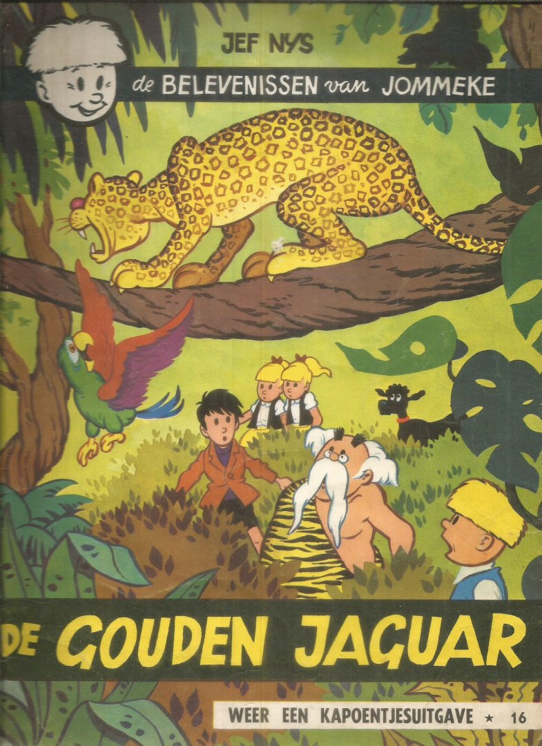 Nys, Jef - Jommeke 16 - De gouden jaguar (Kapoentjesuitgave)