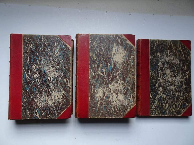 Wurzbach, Alfred von. - Niederländisches Künstler-Lexikon auf Grund Archivalischer Forschungen Bearbeitet. Erster Band A-K. Zweiter Band L-Z. Dritter Band, Nachträge und verzeichnis der Monogramme.