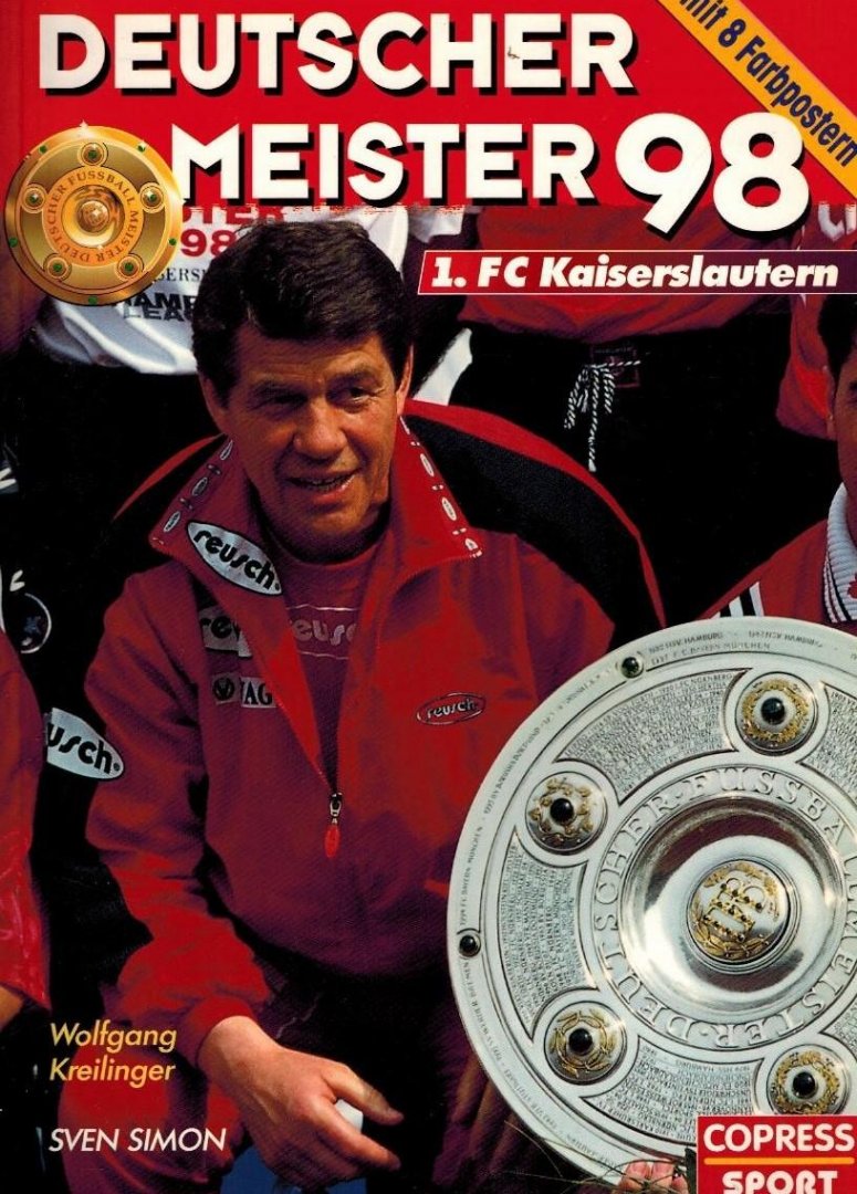 KREILINGER, Wolfgang - Deutscher Meister 98 -1. FC Kaiserslautern