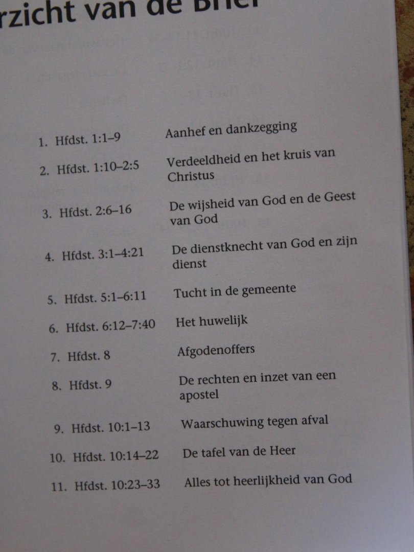 Koning, M.G. de - De eerste brief aan de Korinthiers. Een verklaring van Paulus' brief, speciaal voor jou nr.2