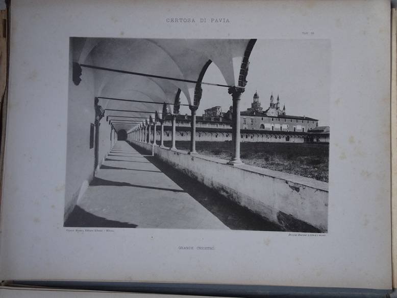 Beltrami, Luca. - La Certosa di Pavia. 45 Tavole in Fototipia.