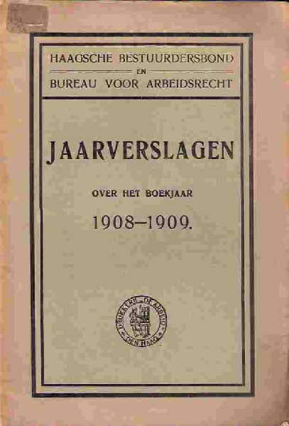 C.J.  Benschop  ' de ambtenaar' - Haagsche Bestuurdersbond en Bureau voor Arbeidsrecht