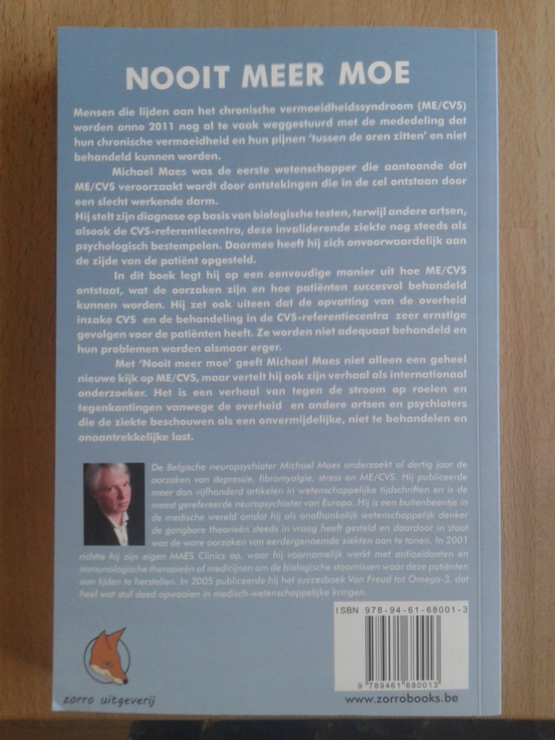 Maes, Michael - Nooit meer moe / CVS ontmaskerd