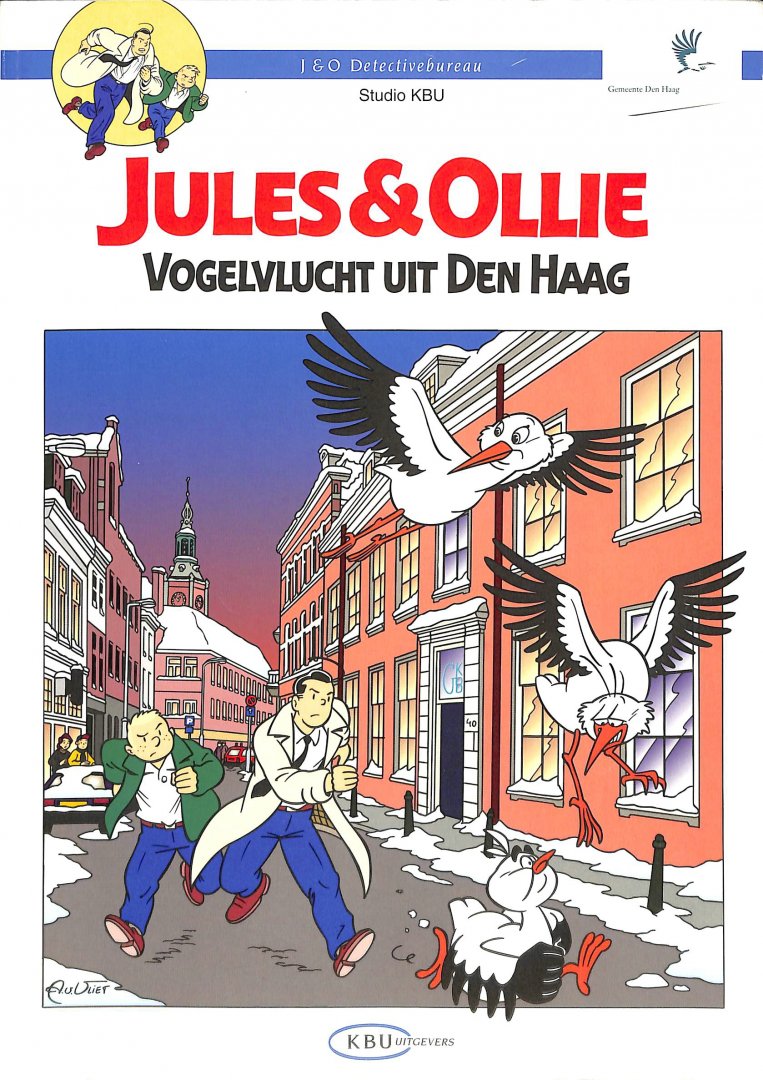 Studio KBU - Jules & Ollie. Vogelvlucht uit Den Haag. J&O detectivebureau.
