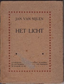 NIJLEN, Jan van - Het licht.