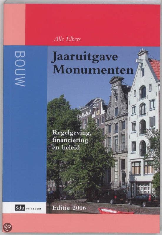 A. Elbers - JAARUITGAVE MONUMENTEN 2006