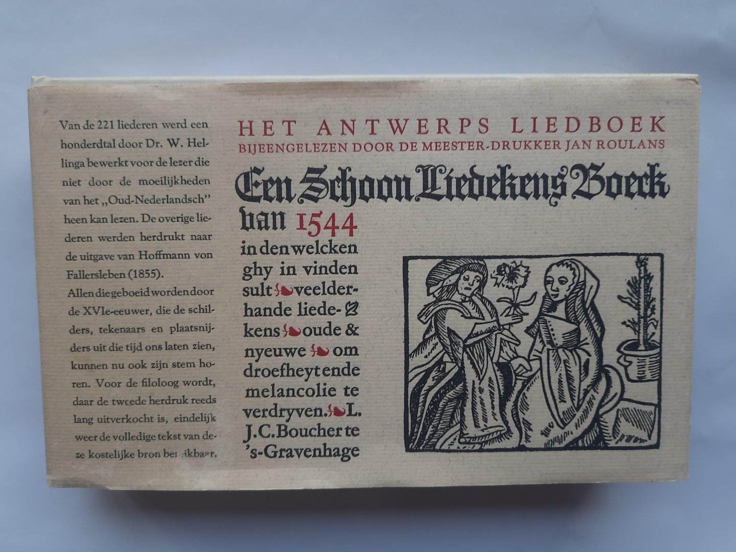 Hellinga - Een schoon liedekens boeck