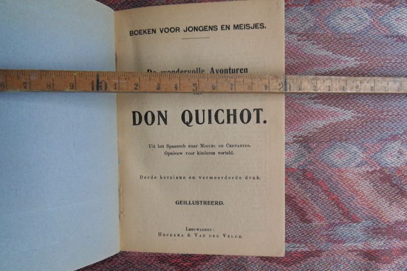 Cervantes, Miguel de. - De wondervolle avonturen van Don Quichot.