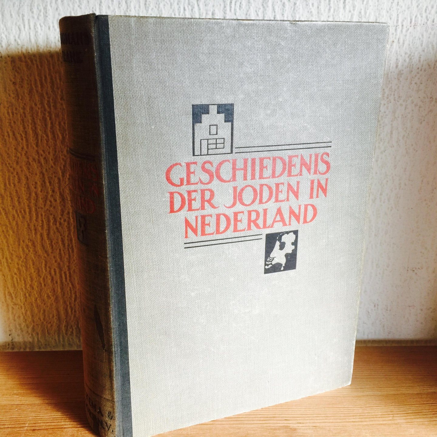 Brugmans , Frank - Geschiedenis der Joden in Nederland , deel  1 ( 2e deel nooit verschenen ivm  uitbreken 2e wereldoorlog )