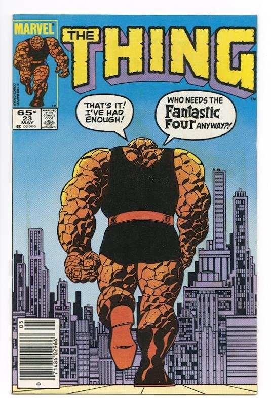 Lee, Stan (creator) - The Thing. Ist Series No. 23