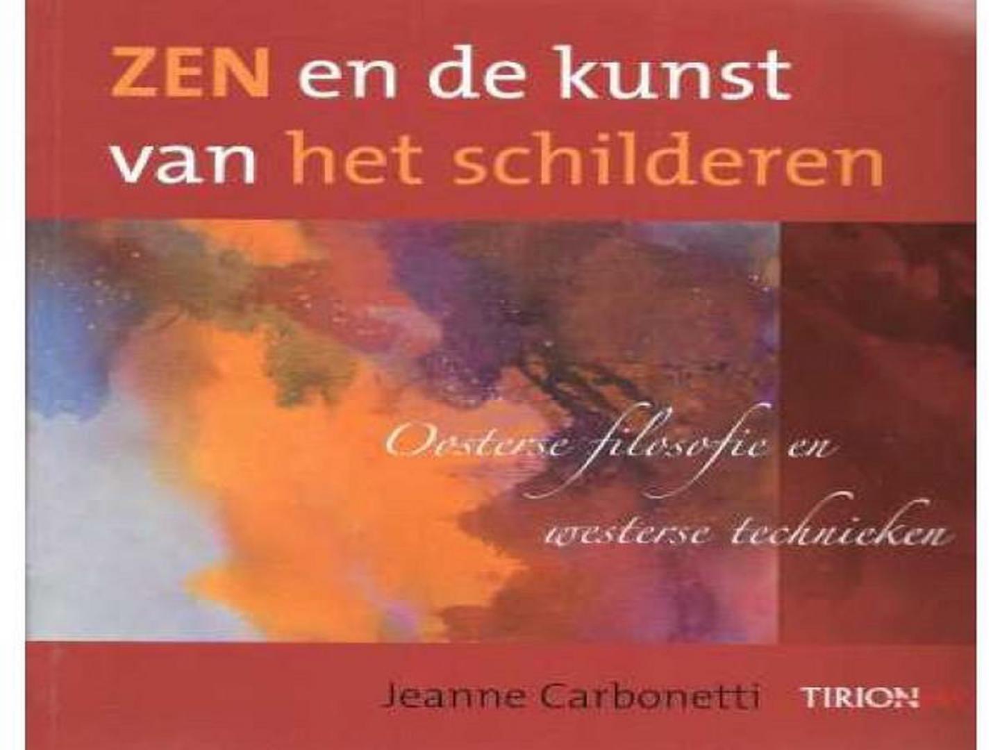 Carbonetti , Jeanne - Zen en de kunst van het schilderen