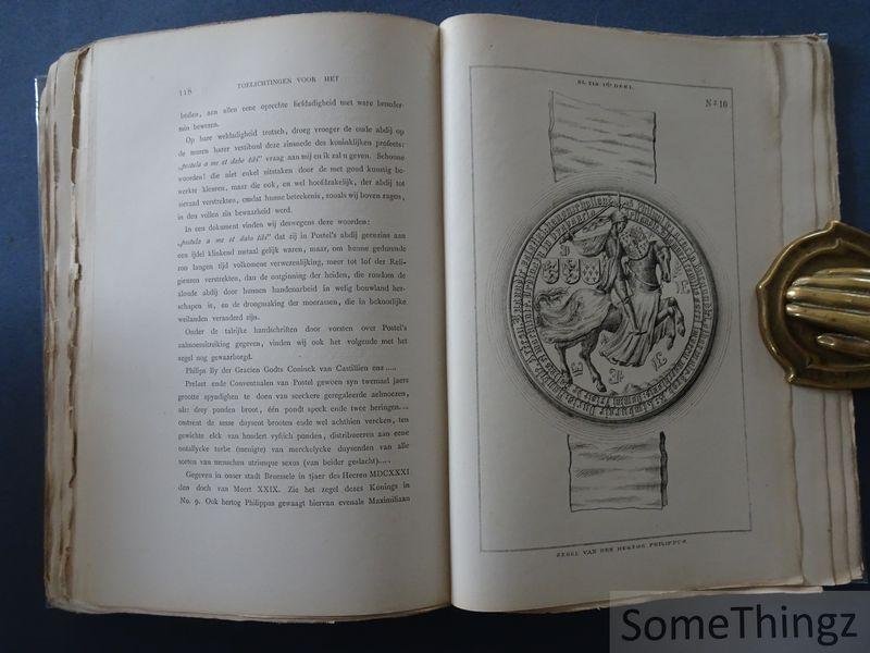 Welvaarts, Théod. Ignace. - Geschiedenis van Corsendonck. Eerste deel. Prachtuitgave in Elzevier letter.