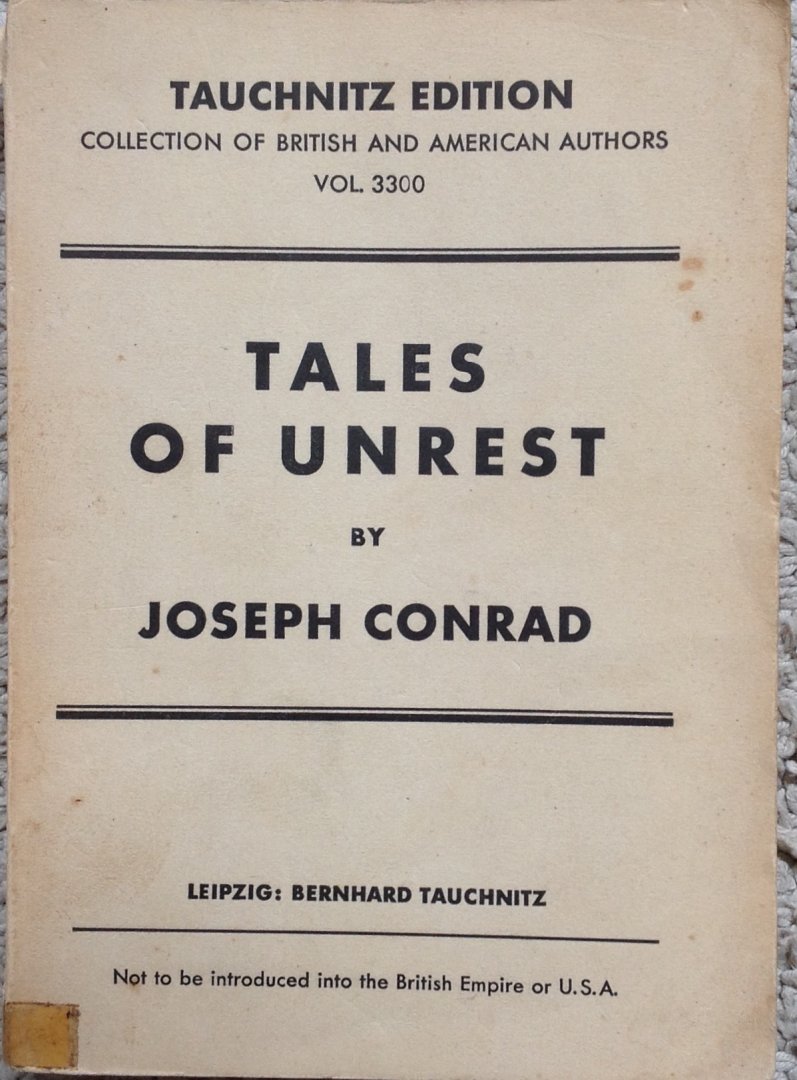 Conrad, Joseph - Tales of Unrest