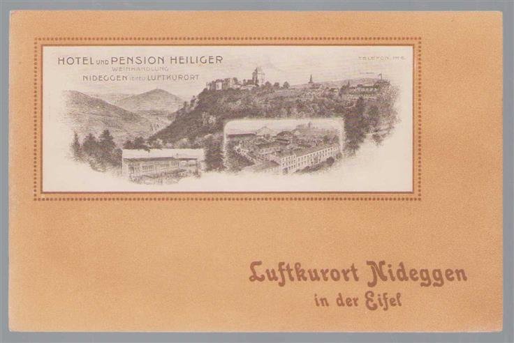Nideggen - Luftkurort Nideggen  in der Eifel - Hotel und Pension Heiliger