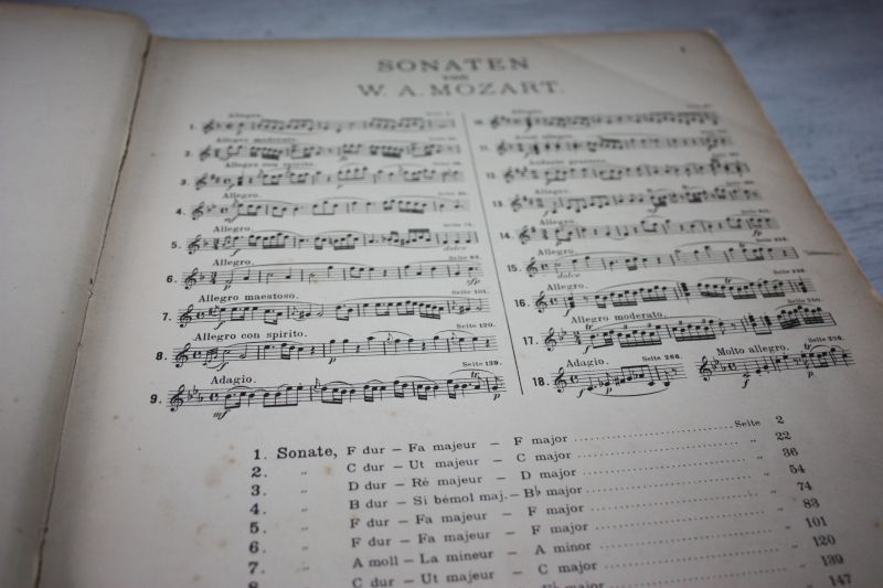 Koehler, Louis en Schmidt, Richard - Sonaten fur Pianoforte solo von W.A. Mozart