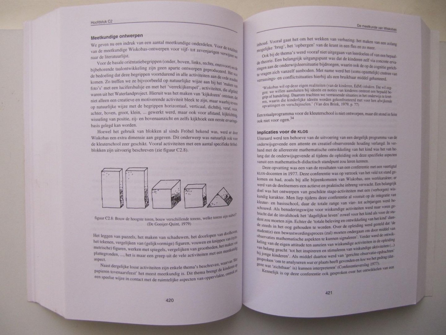 Moor, E.W.A. de - Van vormleer naar realistische meetkunde + 3 inlegvellen (tijdbalken) / druk 1