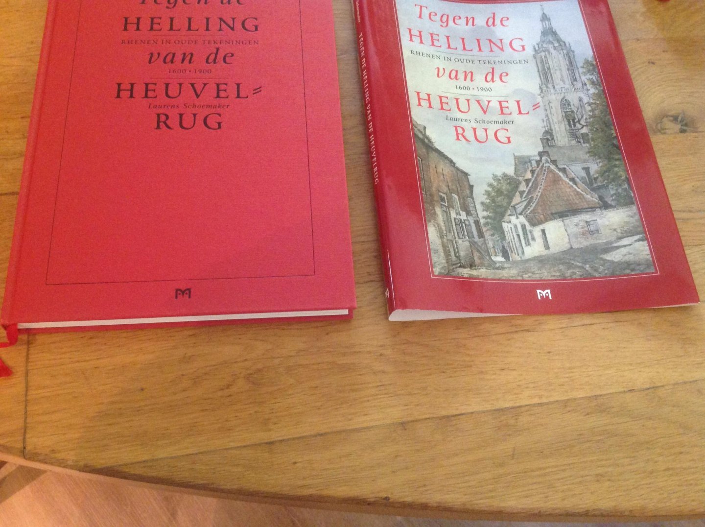 Schoemaker, L. - Tegen de helling van de Heuvelrug. Rhenen in oude tekeningen 1600-1900 / druk 1