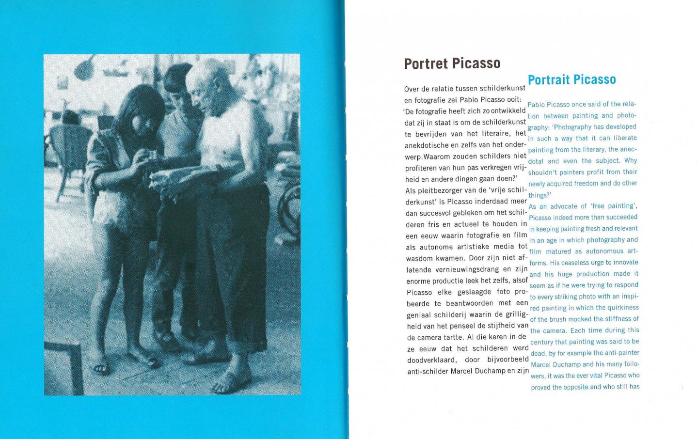 Sinderen, Wim van (samenst.) ; Beaton, Cecil ; Capa, Robert ; Ray, Man … [et al.[ (foto`s) - Portret Picasso = Portrait Picasso